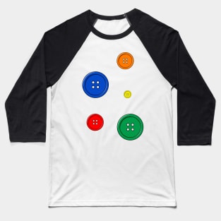 scattered buttons Baseball T-Shirt